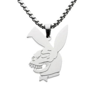 Donnie Darko Bunny Frank Anderson Hip Hop Rapper Pendant Chain Necklace