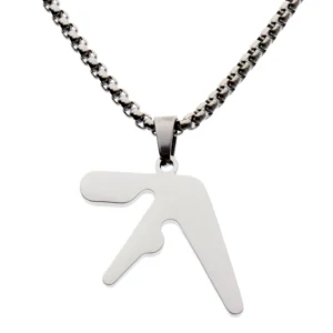 Aphex Twin Hip Hop Rapper Pendant Chain Necklace