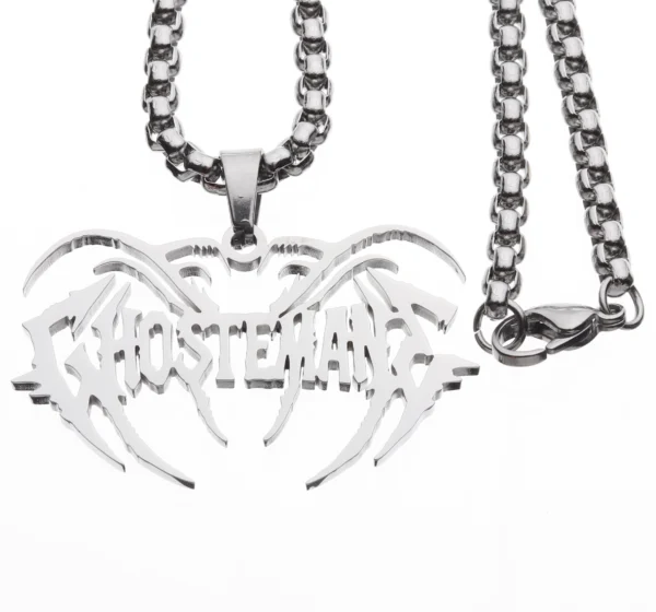 GHOSTEMANE Hip Hop Rapper Pendant Chain Necklace - 图片 3