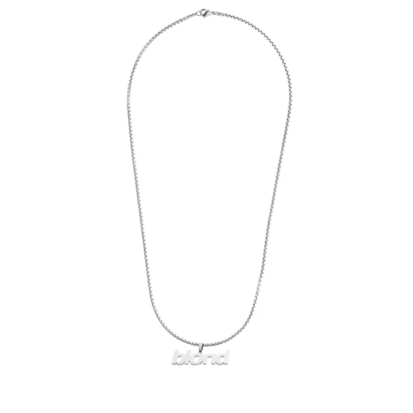 Frank Ocean BLOND Hip Hop Rapper Pendant Chain Necklace - 图片 4