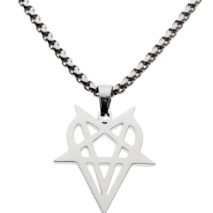 Destroy Lonely LOGO Hip Hop Rapper Pendant Chain Necklace