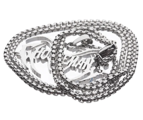 GHOSTEMANE Hip Hop Rapper Pendant Chain Necklace - 图片 4
