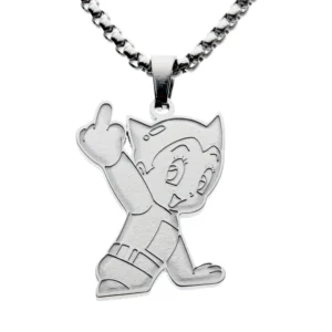 Astro Boy Pendant Chain Necklace