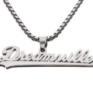 J Cole Dreamville Hip Hop Rapper Pendant Chain Necklace
