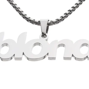 Frank Ocean BLOND Hip Hop Rapper Pendant Chain Necklace