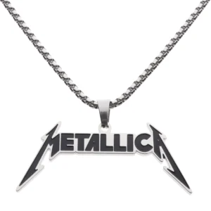 Metallica Hip Hop Rapper Pendant Chain Necklace